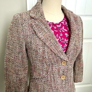 The Limited tweed blazer